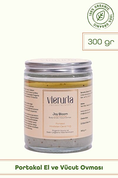 Vienurla %100 Organik Portakal El ve Vücut Ovması-Peeling 300 gr