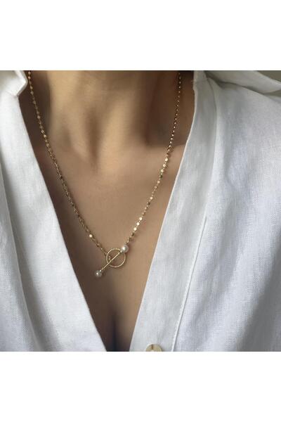 Venus Design Çelik İnci Uçlu Y Kolye