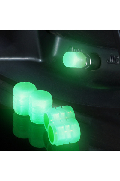 Genetic Car Luminous Tire Valve Cap(4 pcs set)
