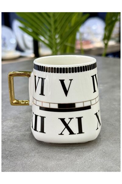 Doğudeko Timeless Porcelain Black Mug