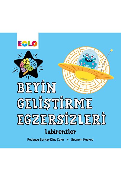 Eolo Beyin Geliştirme Egzersizleri Labirentler (Ciltli)