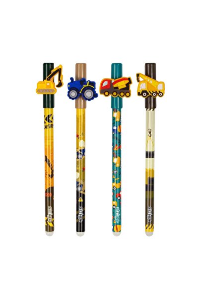 Strigo Set 4 pixuri cerneala cu stergere, CONSTRUCTOR, SSC207