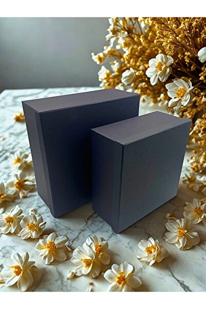 Smartbox Hediye Kutusu Siyah – Şık Lüks Kutu, Takı, Sert Kutu, Doğum Günü, Se...