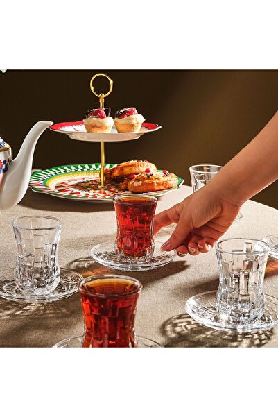 RCR Etna 6'lı Çay Bardak Seti 140 ml