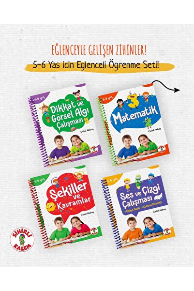 Sihirli Kalem DİKKAT ODAKLI ETKİNLİK SETİ / 5-6 YAŞ