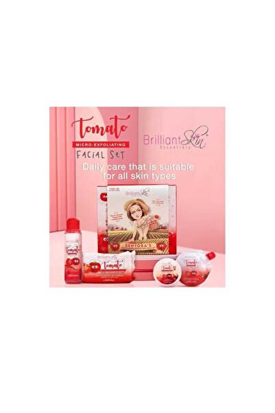 Brilliant Skin مجموعة تقشير الوجه الدقيقة الرائعة للعناية اليومية المناسبة لجميع أنواع البشرة