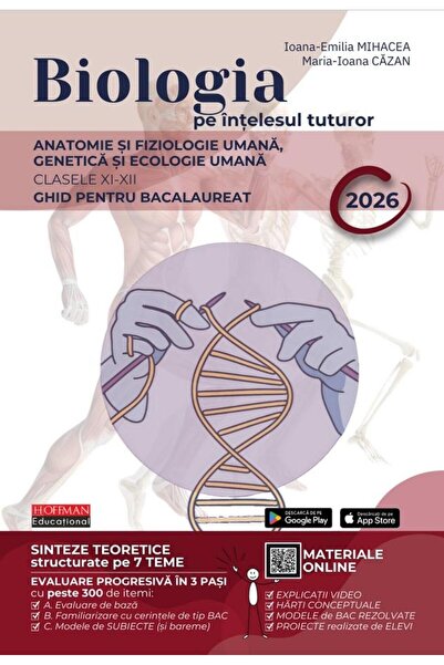 Editura Hoffman Educational Biologia pe intelesul tuturor. Ghid pentru Anatomi