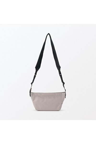 Muji Recycled Polyester Shoulder Bag with Wide Strap