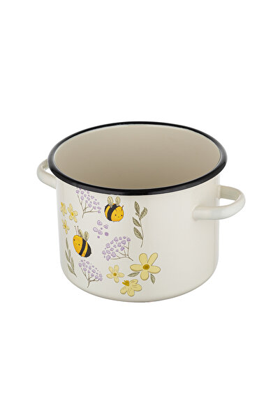 Florentyna Enameled Pot 4.5 Liter, Bee Model