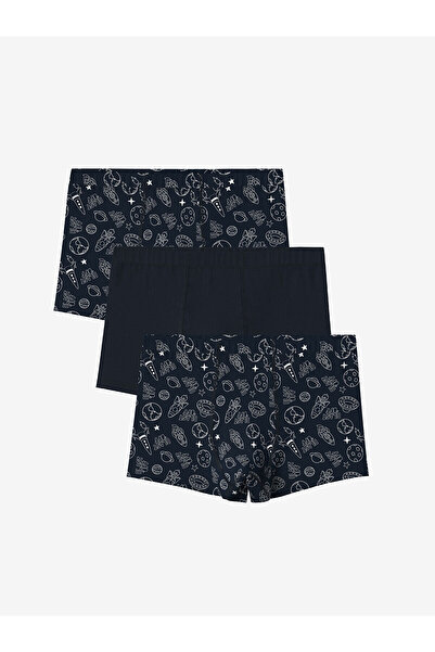 LC Waikiki Boxeri pentru băiat cu imprimeu nou sezon 3 piese - S5FP02Z4