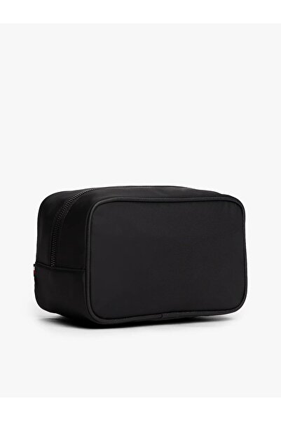 Tommy Hilfiger Th Repreve Erkek Siyah Washbag