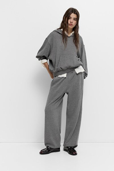 Pull & Bear Soft knit hoodie