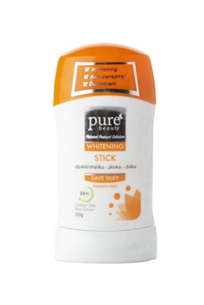 Pure Beauty Whitening Anti-Perspirant Stick - Dave Silky White 50grams