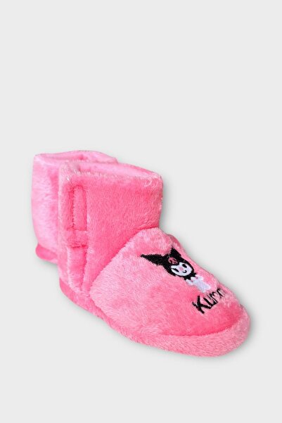 Liger Παιδικές παντόφλες με κέντημα Kuromi ΡΟΖ