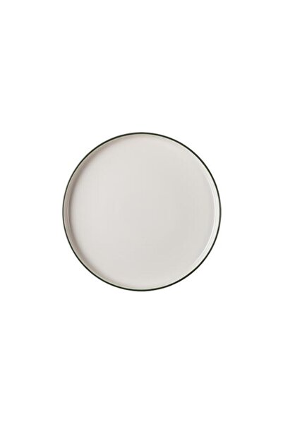 İD FİNE Modest Green Düz Tabak 21 cm 6’lı