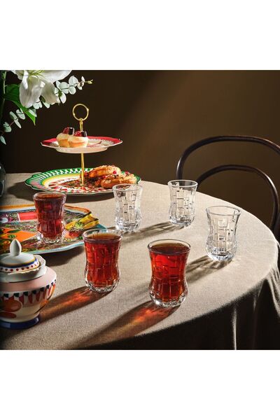 RCR Etna 6'lı Çay Bardağı 140 ml