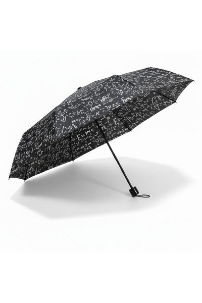 CCL Manuel Kısa 8 Telli Pongee Kumaş Desenli Şemsiye (103G-3) GKH
