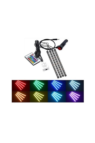 OEM Lumini RGB pentru interiorul sau exteriorul mașinii cu telecomandă