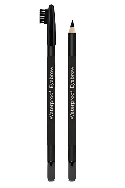 Nofella قلم حواجب أسود مع فرشاة. 1 قطعة.