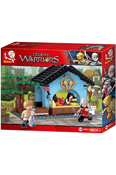 Sluban Set de constructie Legend Warriors, Sluban, 206 piese