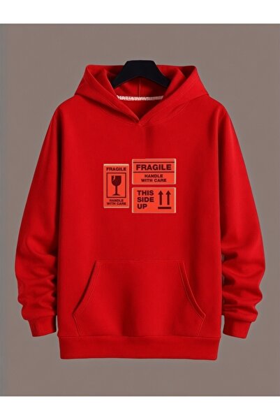 ArtYus Φούτερ Unisex Unbreakable Label Πολύχρωμο Ειδικό με τύπωμα Βαμβακερό o...