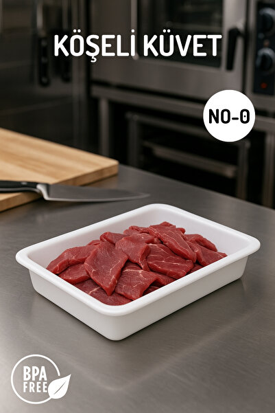 Nandy Home Köşeli Küvet No:0 – Kafe & Restoran Tipi Gıda Saklama ve Hazırlık ...