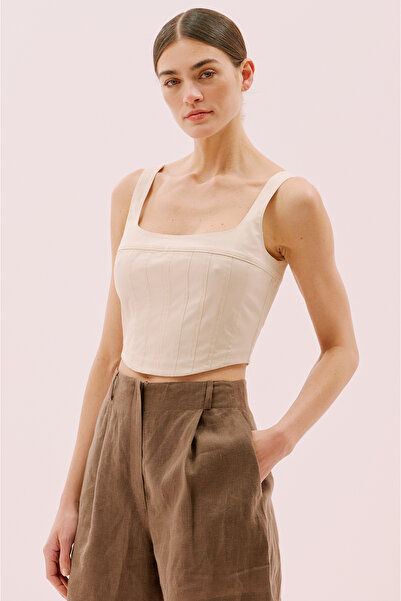 Roman Korse Görünümlü Büstiyer Bej Y2514022_024