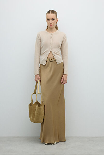 Roman Saten Uzun Etek Bal K2652002_225