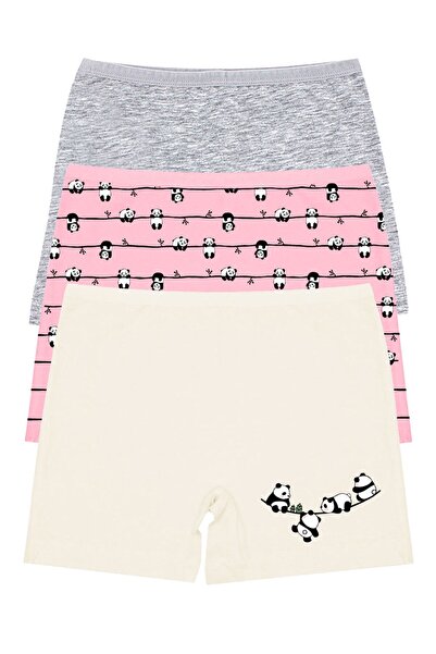 Öts Κοριτσίστικα μποξεράκια 3 τεμαχίων με στάμπα (96% βαμβάκι - 4% ελαστάνη)