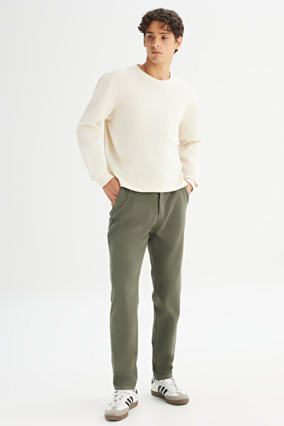 Lee Regular Fit Normal Cut Normal Waist Cotton Stretch Khaki Chino Pants