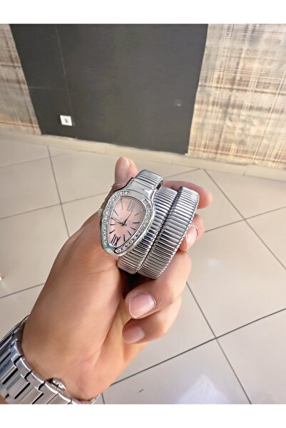 LOOQ Snake Model Roman Numeral Stylish Women's Wristwatch