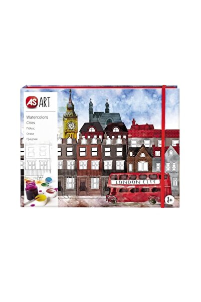 As Set de desen artistic - Acuarele, Orașe