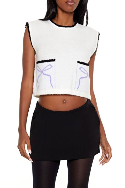 Forever 21 Fiyonk Desenli Süveter