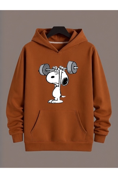 ArtYus Unisex Snoopy Colorat Special cu imprimeu Bumbac supradimensionat cu g...