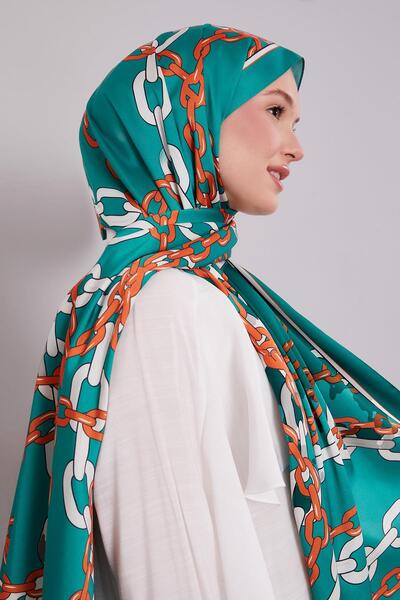Levidor Emerald Chain Twill Shawl