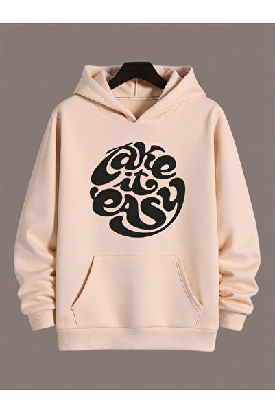 ArtYus Unisex Take It Easy Colorat Special cu imprimeu Bumbac supradimensiona...