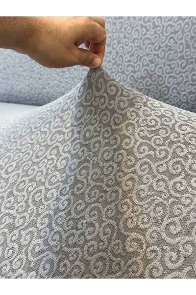 Faiend М'яка, пранна, не залишає плям, еластична накидка на диван з гумкою, чохол на диван