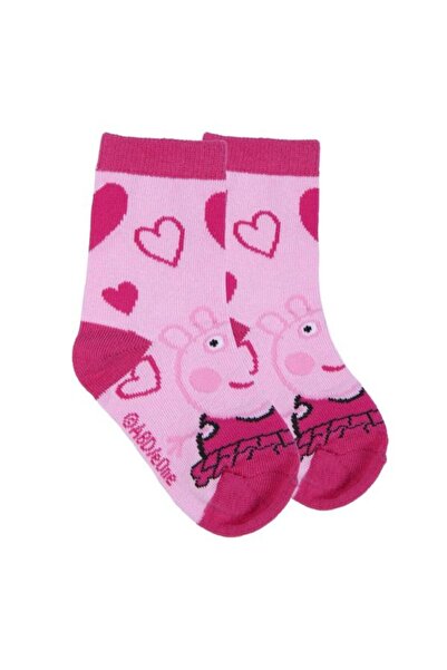 Cerda Peppa Pig Girls' Cotton Socks - 5 Pair Set, Multicolor, Size 17/18 EU (6-12 Months)