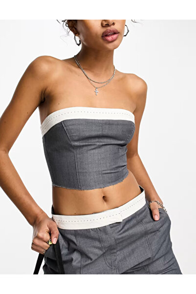 Reclaimed Vintage Top Reclaimed vintage, gri