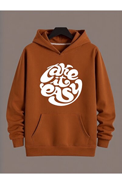 ArtYus Unisex Take It Easy Colorat Special cu imprimeu Bumbac supradimensiona...