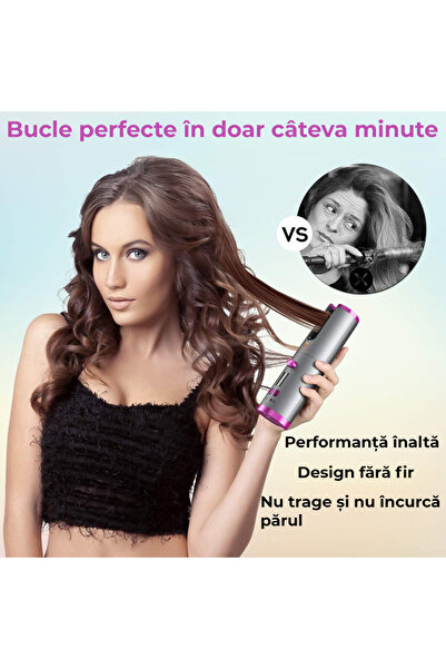 Regal Bliss Ondulator automat portabil ® fara fir, cu invelis ceramic