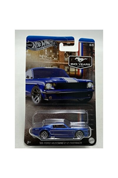HOT WHEELS Metal Car Ford Mustang 2+2 FastBack '65 Chase Blue 2025