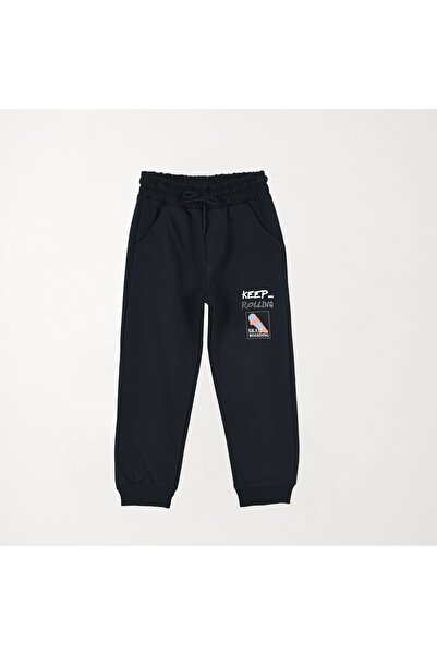 ALG بنطلون رياضي للأولاد بطباعة بسيطة