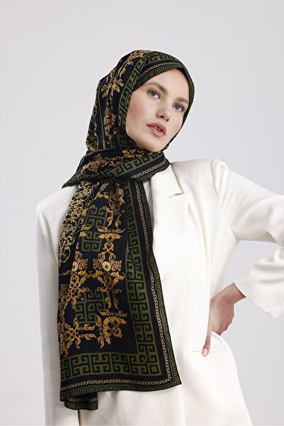 Yaqa YEŞİL SCABELLA PREMIUM ŞAL