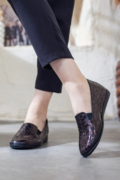 Adım Adım Mammamia Жіночі шкіряні надзвичайно зручні повсякденні туфлі