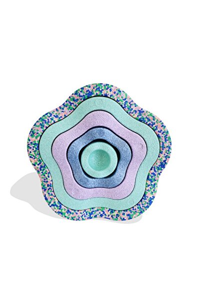 Flippy Jucarie Senzoriala de Echilibru, Flippy, 5 Piese, din Spuma, 28 cm, Mo...