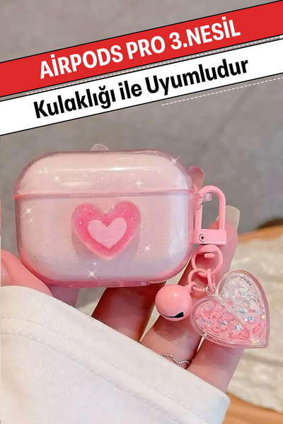 WANNA PROTECT AirPods Pro 3.Nesil Uyumlu Darbe Emici Kancalı Yüksek Kalite Fi...