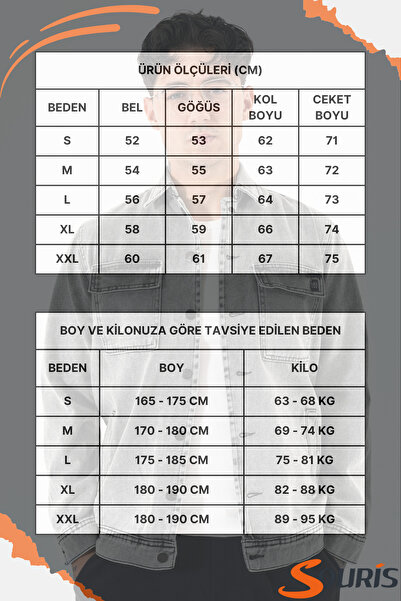 Souris Чоловічий світло-сірий джинсовий піджак Relax Fit Зручний крій