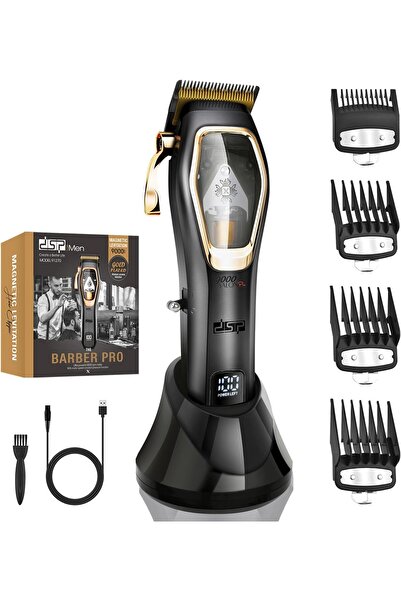 DSP مجموعة ماكينة قص الشعر الاحترافية: لاسلكية مغناطيسية 9000 دورة في الدقيقة...