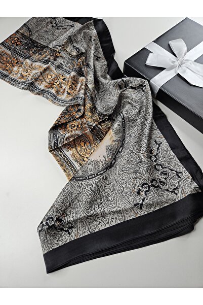 sem oyuncak Luxury Voile Silk Shawl Hijab Foulard Scarf Shawl Ethnic Pattern 70 X 180 cm